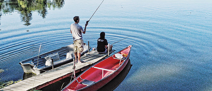 Fishing in Lenawee County, Michigan