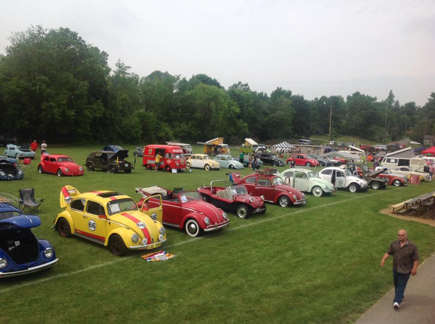 Hudson Hosts the Fifth Annual Midwest VW Jamboree