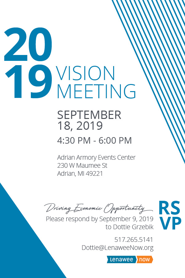 Lenawee Now Announces Vision Meeting