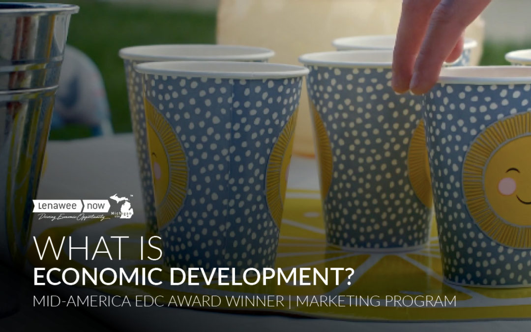 What is economic development?