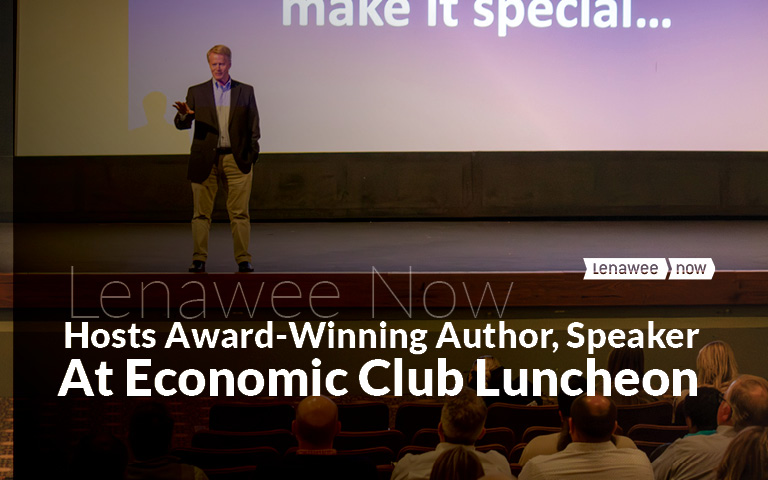 John U. Bacon Speaks at Luncheon