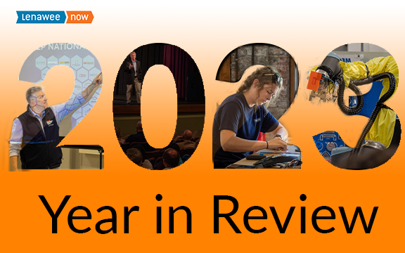 Year in review graphic