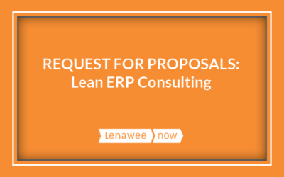 Request for Proposals: Lean ERP Consulting