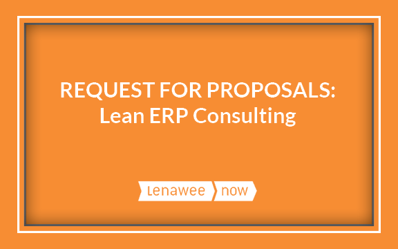 Request for Proposals: Lean ERP Consulting